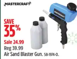 Canadian Tire Mastercraft Air Sand Blaster Gun offer