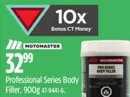 Canadian Tire MotoMaster Professional Series Body Filler offer