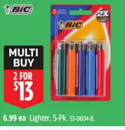 Canadian Tire BIC Lighter offer