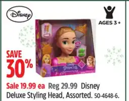 Canadian Tire Disney Deluxe Styling Head, Assorted offer