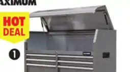 Canadian Tire MAXIMUM 56˝ Tool Chest with Built-In Power Bar with USB offer