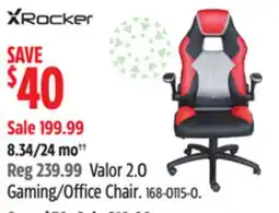 Canadian Tire X Rocker Valor 2.0 Gaming/Office Chair offer