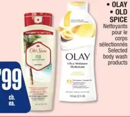Jean Coutu OLAY, OLD SPICE Selected body wash products offer
