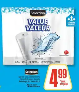Jean Coutu SELECTION Selected paper towels offer