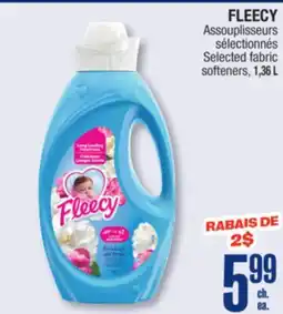 Jean Coutu FLEECY Selected fabric softeners offer
