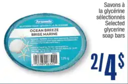 Jean Coutu PERSONNELLE Selected glycerine soap bars offer