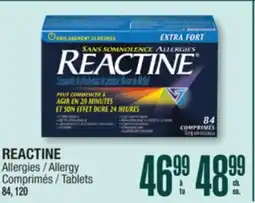 Jean Coutu REACTINE Allergy Tablets offer