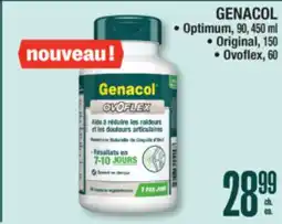 Jean Coutu GENACOL Optimum, Original, Ovoflex offer
