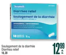 Jean Coutu PERSONNELLE Diarrhea relief offer