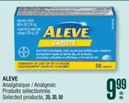 Jean Coutu ALEVE Analgesic Selected products offer