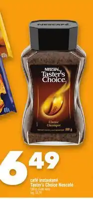 Marche Ami Café instantané Taster's Choice Nescafé offer