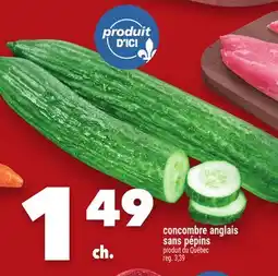 Marche Ami CONCOMBRE ANGLAIS SANS PÉPINS offer