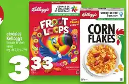 Marche Ami Céréales Kellogg's offer