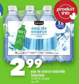 Marche Ami EAU DE SOURCE NATURELLE SELECTION offer