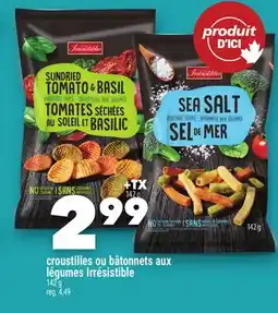 Marche Ami CROUSTILLES OU BÂTONNETS AUX LÉGUMES IRRÉSISTIBLE offer