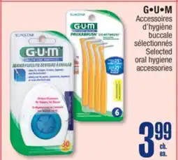 Jean Coutu G•U•M Selected oral hygiene accessories offer