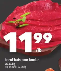 Marche Ami BOEUF FRAIS POUR FONDUE offer