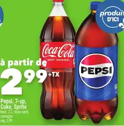 Marche Ami PEPSI, 7‑UP, COKE, SPRITE offer
