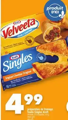 Marche Ami Préparation de fromage fondu Singles Kraft offer
