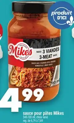Marche Ami SAUCE POUR PÂTES MIKES offer