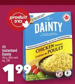 Marche Ami RIZ INSTANTANÉ DAINTY offer