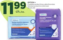 Proxim OPTION + Selected protective underwear offer