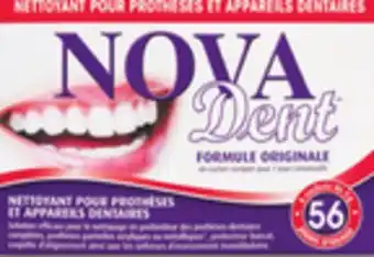Proxim NOVADENT Denture cleanser offer