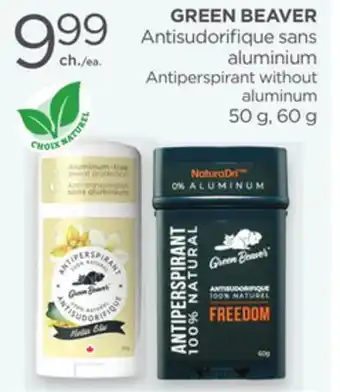 Proxim GREEN BEAVER Antiperspirant without aluminum offer