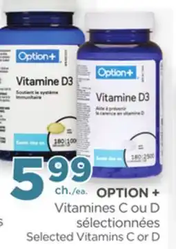 Proxim OPTION+ Selected Vitamins C or D offer