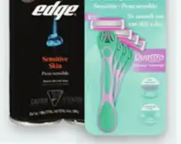 Proxim EDGE, SKINTIMATE Shaving gel offer