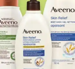 Proxim AVEENO Selected haircare products, lotions or body wash offer