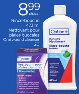 Proxim OPTION+ Oral wound cleanser offer