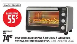 Canadian Tire BLACK + DECKER COMPACT AIR FRYER TOASTER OVEN offer