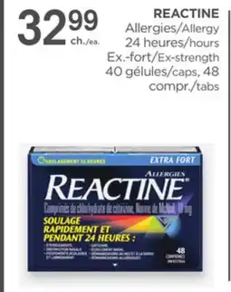 Proxim REACTINE Allergy offer