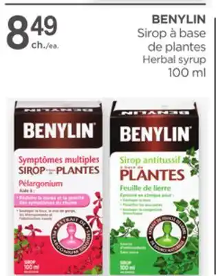 Proxim BENYLIN Herbal syrup offer