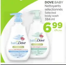 Proxim DOVE BABY Selected body wash offer