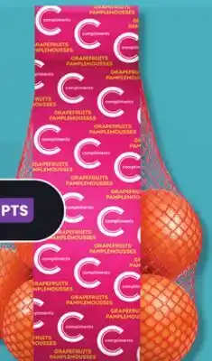 IGA COMPLIMENTS GRAPEFRUITS offer