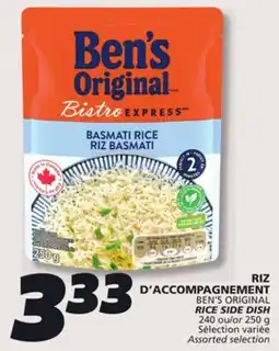 IGA BEN'S ORIGINAL RICE SIDE DISH offer