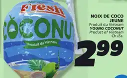 IGA YOUNG COCONUT offer