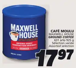 IGA MAXWELL HOUSE GROUND COFFEE offer