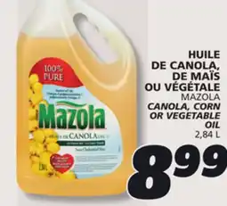 IGA MAZOLA CANOLA OIL offer