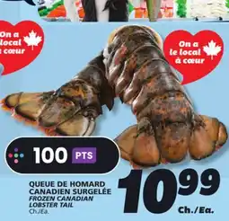 IGA FROZEN CANADIAN LOBSTER TAIL offer