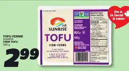 IGA SUNRISE FIRM TOFU offer