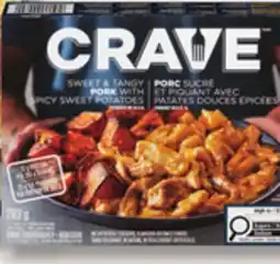 IGA CRAVE FROZEN VEGETABLES OR MEAL offer