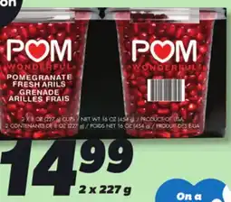 IGA POM WONDERFUL FRESH POMEGRANATE ARILS offer