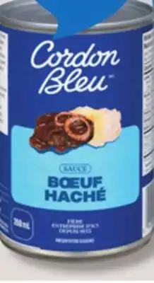 IGA CORDON BLEU SAUCE OR MEAT SPREAD offer