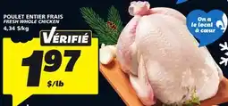 IGA FRESH WHOLE CHICKEN offer