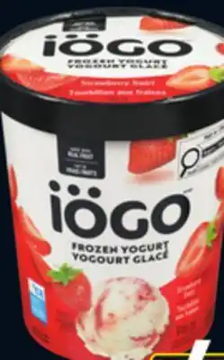 IGA IÖGO ICE CREAM, FROZEN TREATS, FROZEN DES- SERT, SORBET OR GELATO offer