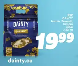 IGA DAINTY RICE offer