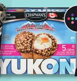 IGA CHAPMAN'S FROZEN TREATS offer